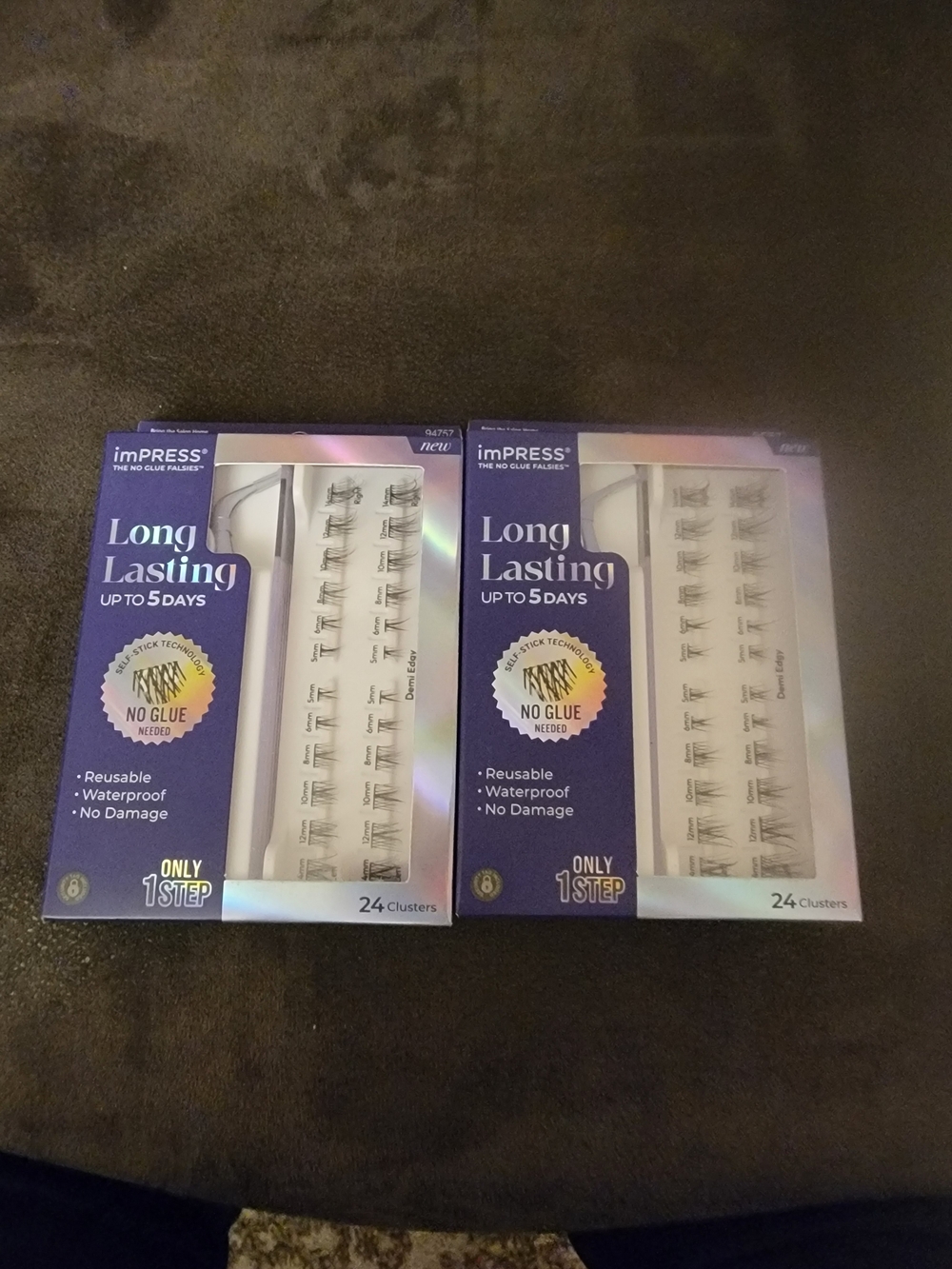 imPRESS Long Lasting False Eyelash Clusters - New In Box No Tag